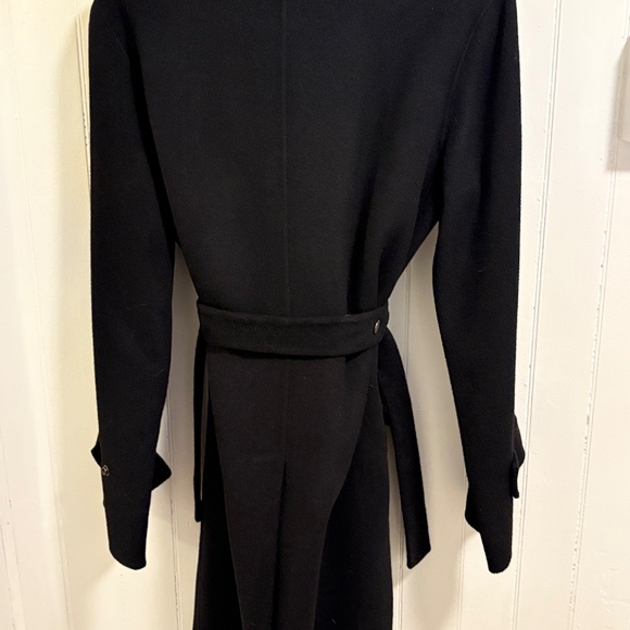 Versatile Cross-Season Wool/Nylon/Angora DKNY Trench Coat M-L - Picture 4 of 16